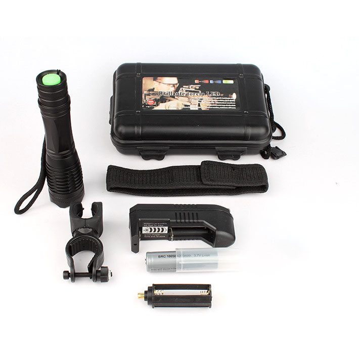 USB rechargeable bicycle front light