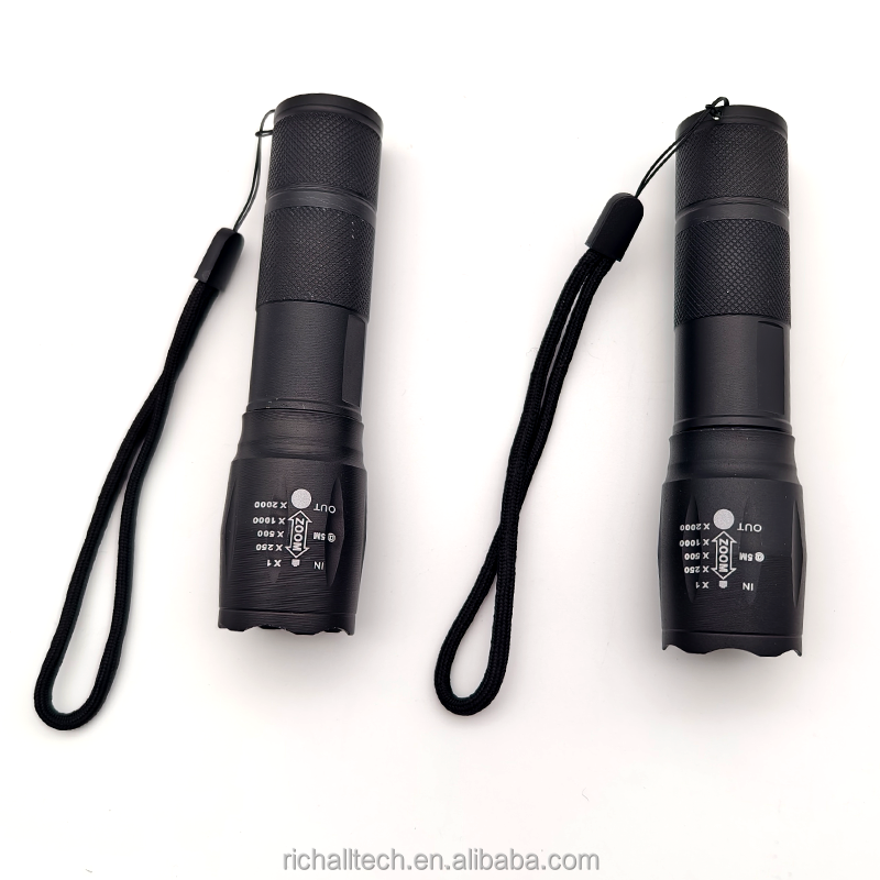 RHZL-002 aluminum mini zoom flashlight
